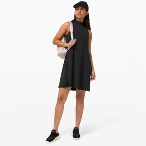 size 8 | Lululemon: All Aligned A-line Dress | Black